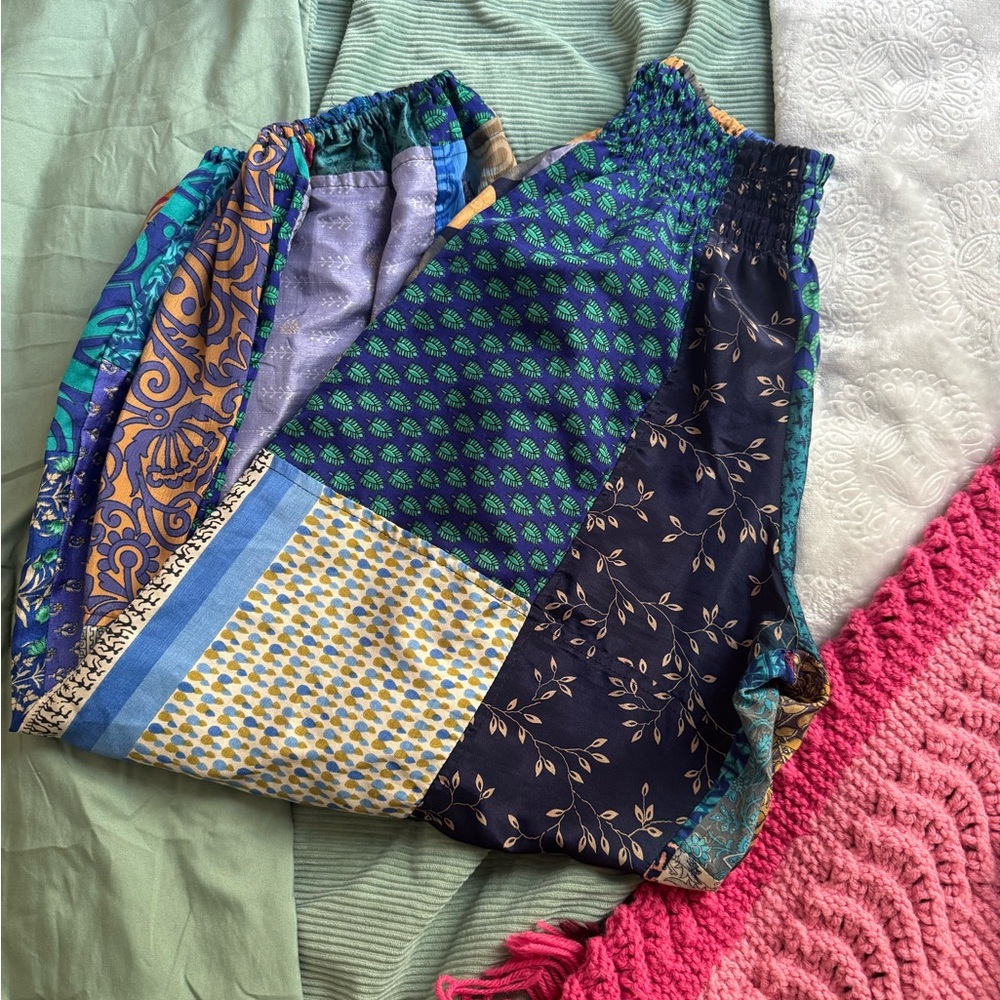 Mexicali Blues Colorful Patchwork Pants